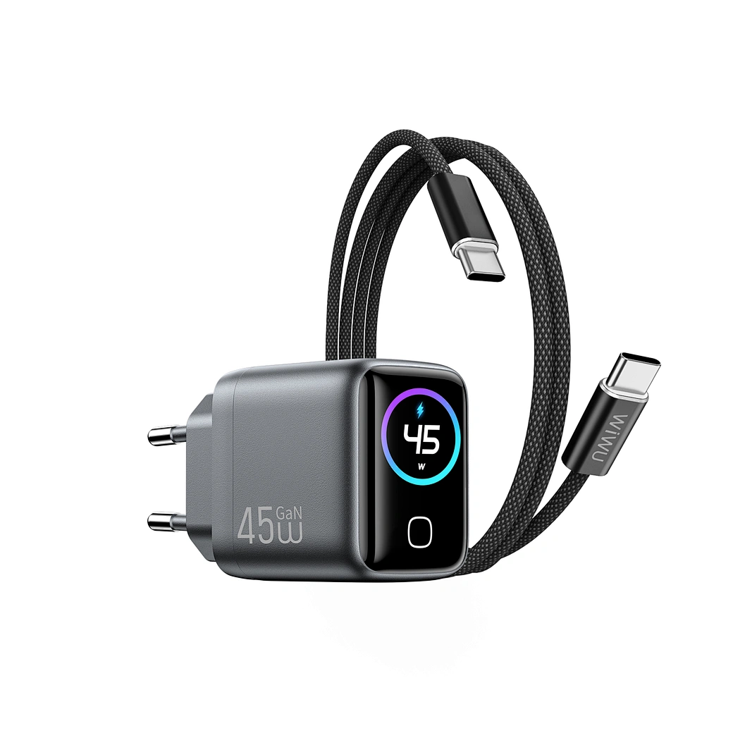 CHG500 Carregador Rápido USB-C 45W com Ecrã Inteligente - Image 7