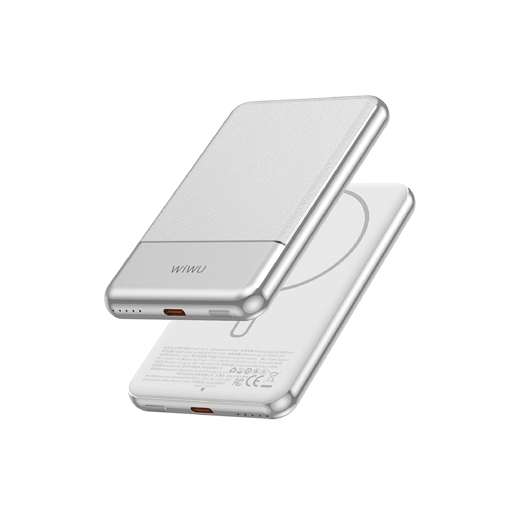Power Bank WIWU Titanlink 5.000mAh Silver Seraphy WI-P088 - Image 9