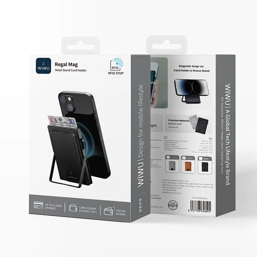 WiWU Regal Mag Stand Wallet – MW-006